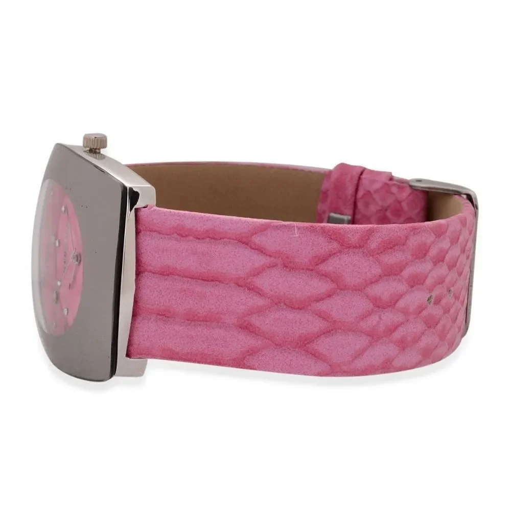 STRADA Watch Austrian Crystal Pink Band